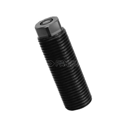 ROEMHELD Threaded Hydraulic Cylinder B1.459 Series Single-acting Spring-return for Compact Embedded Fixturing