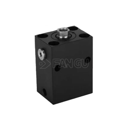 ROEMHELD B1.5091 Series Double-acting Block Hydraulic Cylinder with Lightweight Aluminum Housing