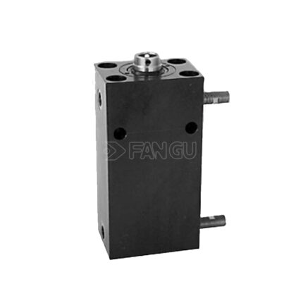 ROEMHELD B1.520 Series Double-acting Stroke End Position Monitoring Block Hydraulic Cylinder