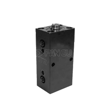 ROEMHELD B1.530 Series Single-acting Spring-return Block Hydraulic Cylinder Compact Fixture Integration