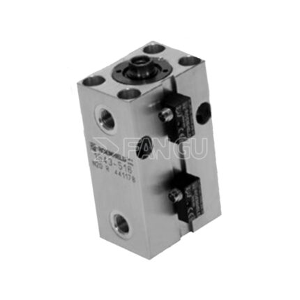ROEMHELD B1.554 Series Double-acting Block Hydraulic Cylinder with Position Monitoring