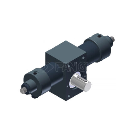 HEISS Original HDZ 120 High-precision Compact Helical Hydraulic Rotary Actuator Cylinder