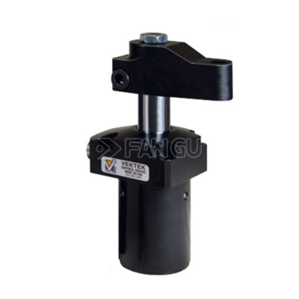 VEKTEK Series Swing Clamp Cylinders with Top Flange Mounting for Machining Fixtures