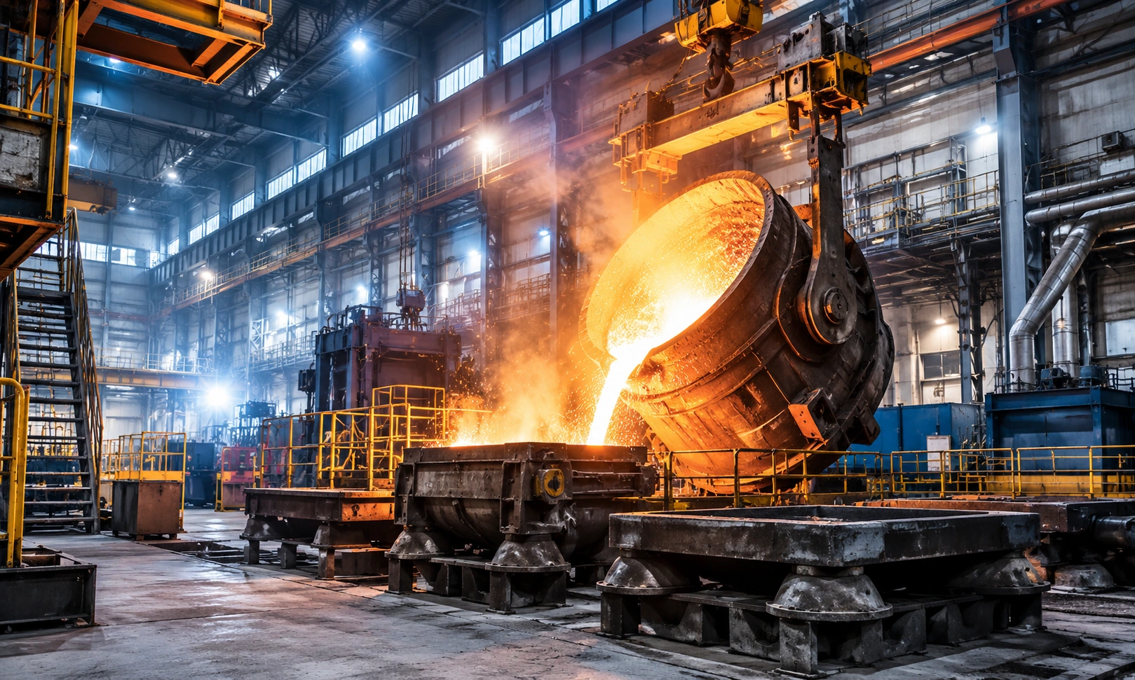 Metallurgical equipment hydraulic applications